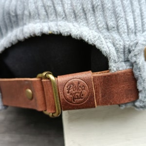 Light Grey Corduroy Cotton Lined Docker Brimless Cap