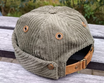 Bonnet Rétro Anglais Pour Hommes - Type 02 Khaki - Beige - Adulte