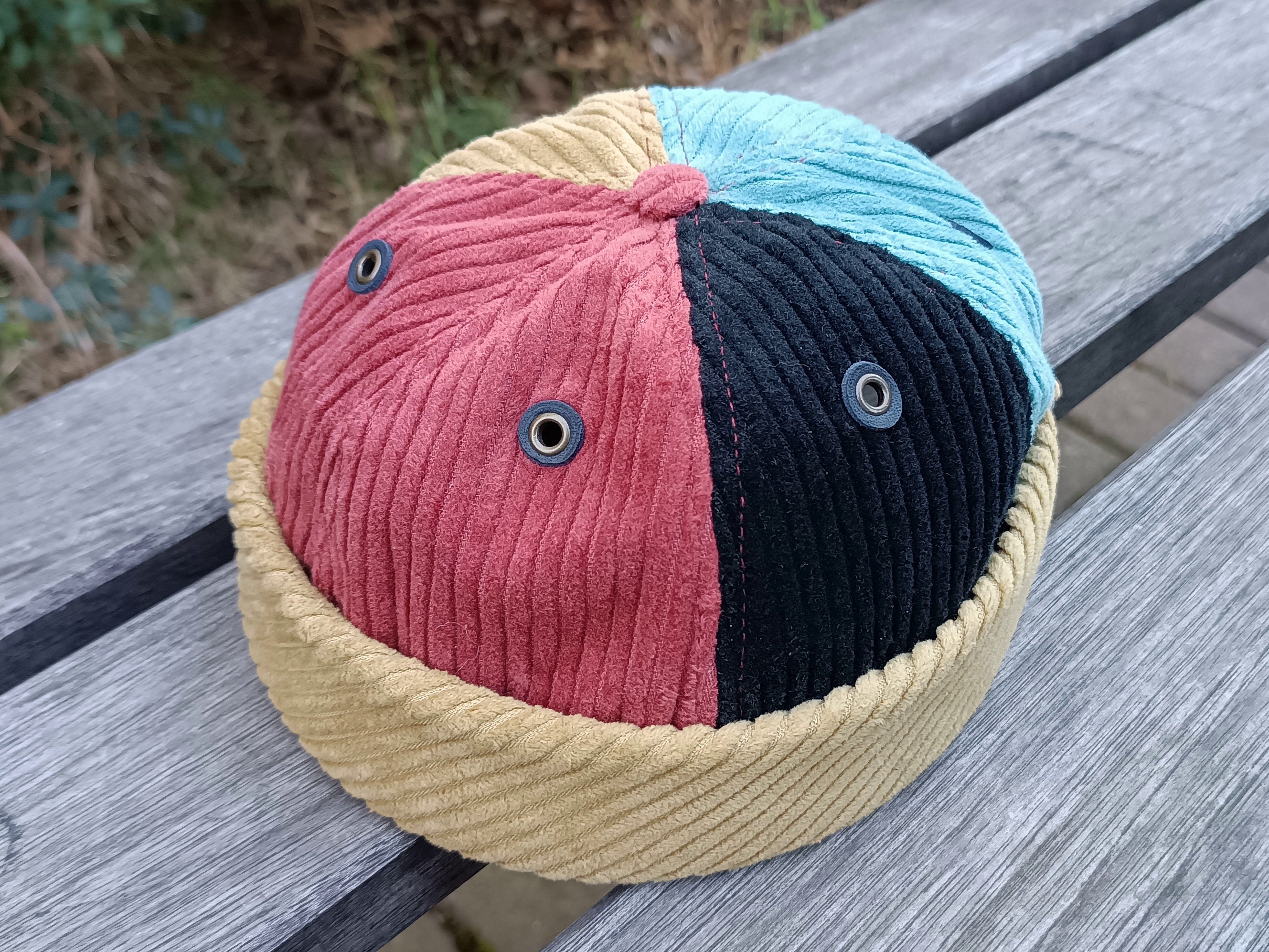 Docker Cap Pattern Vintage Style Brimless Docker Cap With Patchwork Design - Etsy