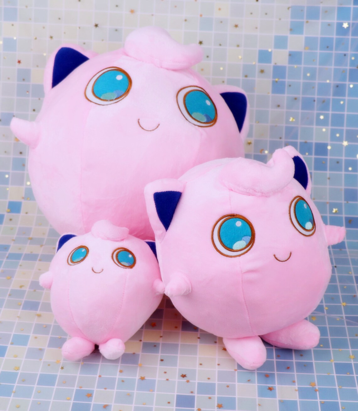 Kawaii Pokemon Jigglypuff Plush Toy Jigglypuff Pillow Etsy