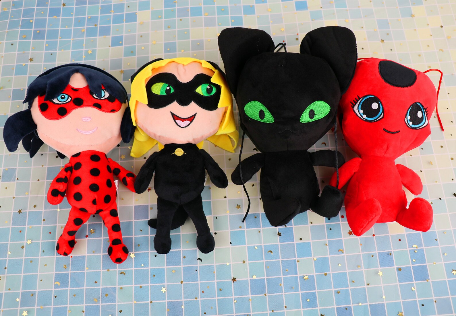 Miraculous Ladybug Plush Stuffed Doll Toy Gifts for Kids Etsy