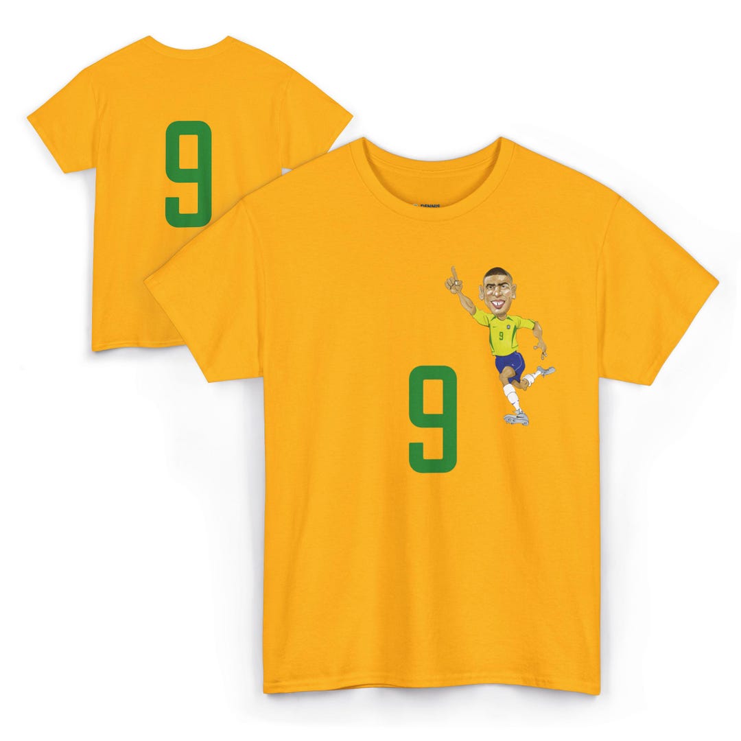 2002 R9 Jersey Ronaldo Brazil 2002 World Cup Jersey Retro Brazil Shirt R9 - Etsy