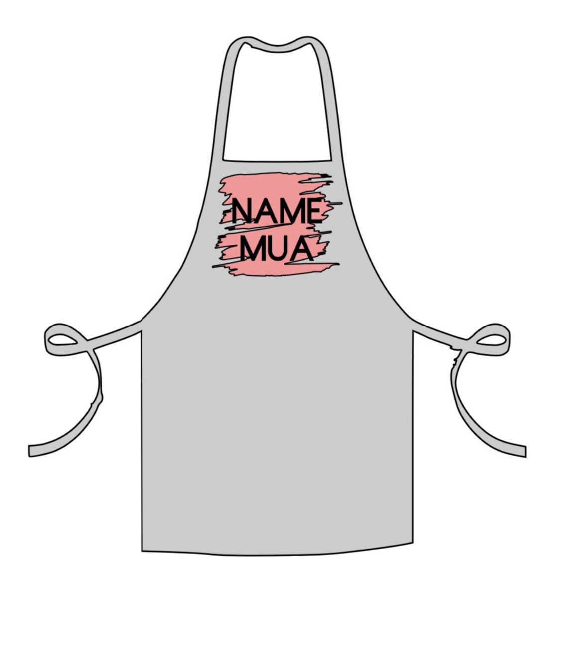 Custom made Apron Business logo or personal use Etsy
