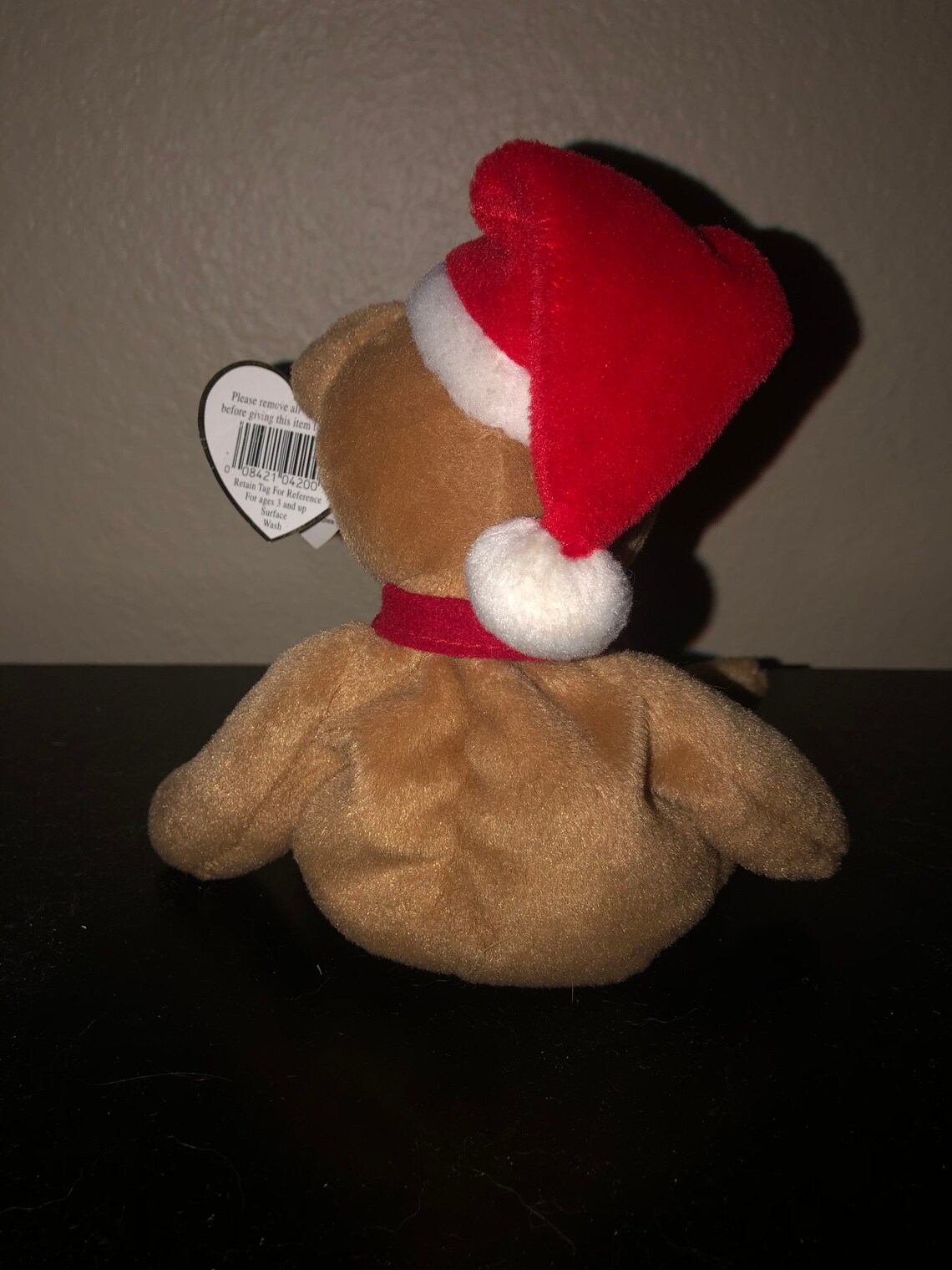 Extremely Rare 1997 Holiday Teddy Bear Ty Beanie Baby 1996 4200 W ...