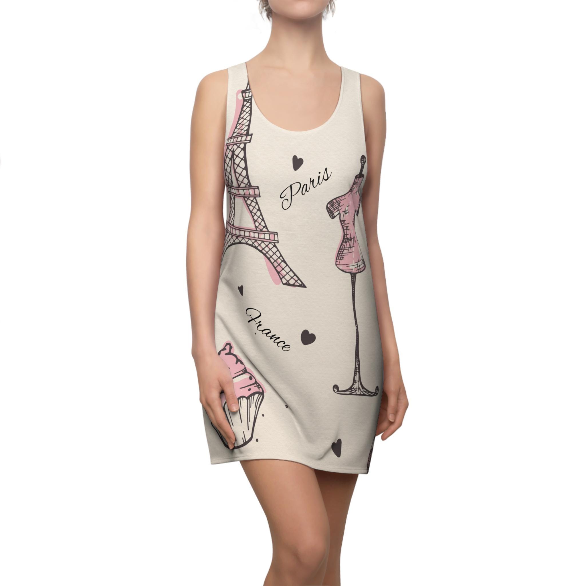 chinese dress ladies SPRINGTIME IN PARIS DRESS