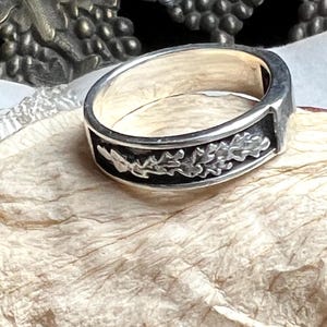 Zilveren ring 925.