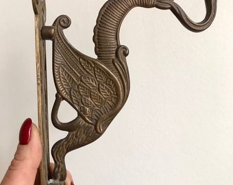 Bronze Hook. Dragon.