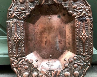 Antique Copper Tray.