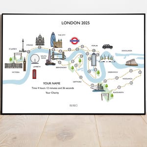 Berlin - Landkarte - Laufband - Landkarte - Läufer - Geschenk - Wandkunst