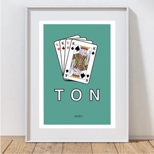 Kingston Kunstdruck - Drehort Print - Kingston upon Thames - Wandkunst - Wandkunst