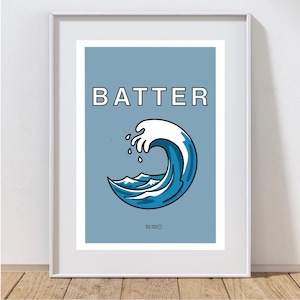 Battersea Kunstdruck - London - Wandkunst - Home Decor