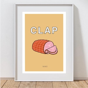 Clapham Kunstdruck -Loation Print - Clapham London - Wandkunst - Home Decor