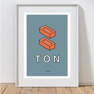 Brixton Kunstdruck - Position Print - Brixton London - Wandkunst - Home Decor