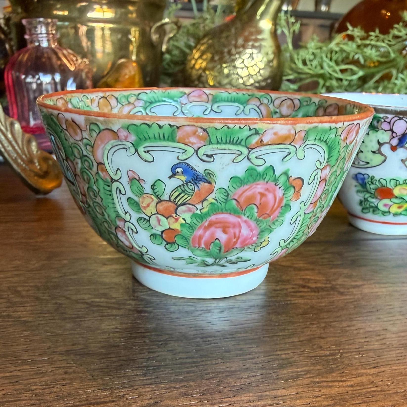 Antique Rose Medallion China Set - Etsy