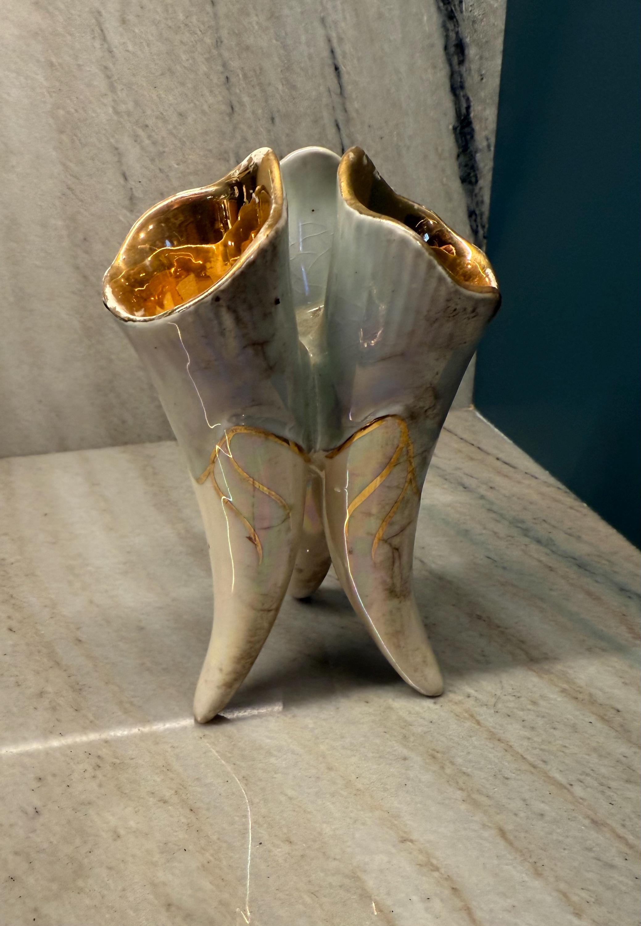 Porcelain Vintage Vase - Etsy