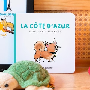 IMAGIER Côte d'Azur, livre pour bébés