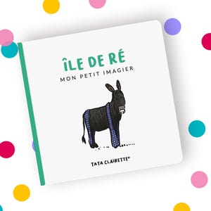 île de Ré, livre imagier pour bébés