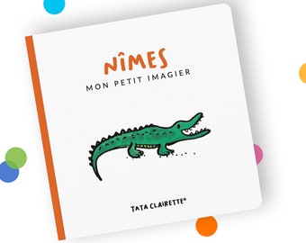 NÎMES, livre imagier pour bébés