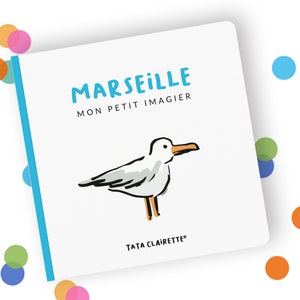 Marseille, livre imagier pour bébés image 1