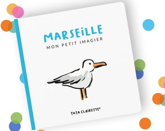 Marseille, livre imagier pour bébés