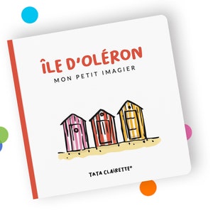 OLERON, livre imagier pour bébés