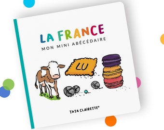 LA FRANCE, mini livre abécédaire & imagier pour enfants