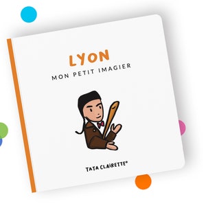 LYON, livre imagier pour bébés