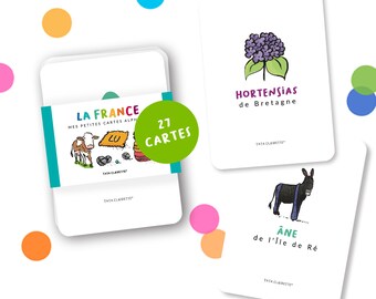 LA FRANCE, mes petites cartes alphabet