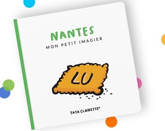 NANTES, livre imagier pour bébés