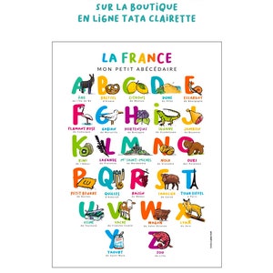 LA FRANCE, mes petites cartes alphabet image 5