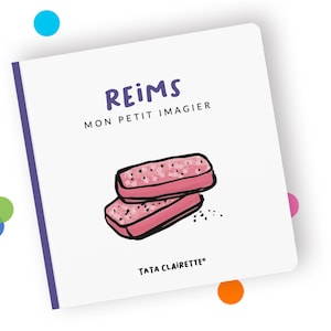 REIMS, livre imagier pour bébés