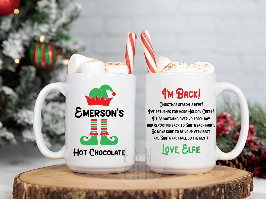 Custom Elf Return Mug Elf I'm Back Gift for Elf Gift