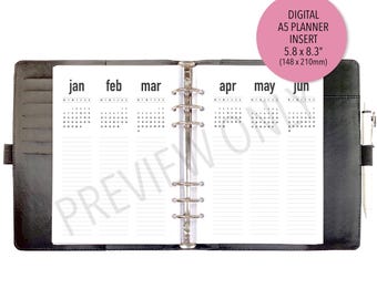HP Classic Running Future Log Planner Inserts Printable Download Letter ...