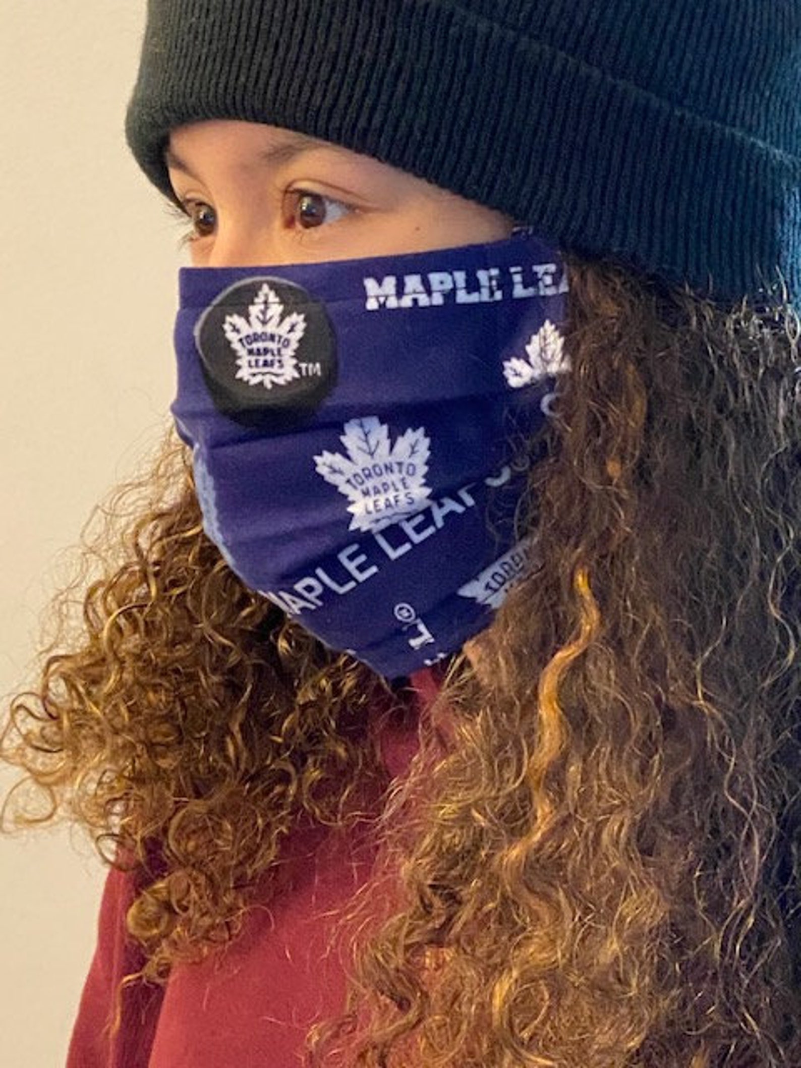 Winnipeg Jets NHL Face Mask official Fabric With Adjustable Etsy Canada