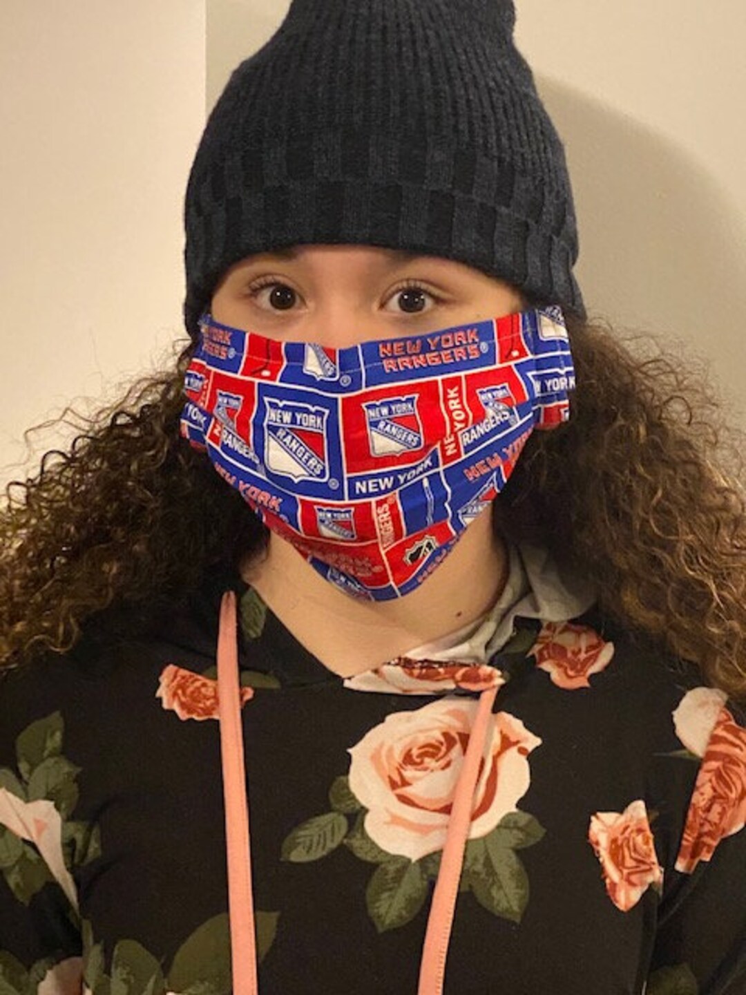 New York Rangers NHL Face Mask official Fabric With Etsy Canada