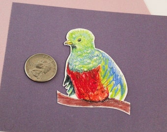 Resplendent Quetzal Sticker