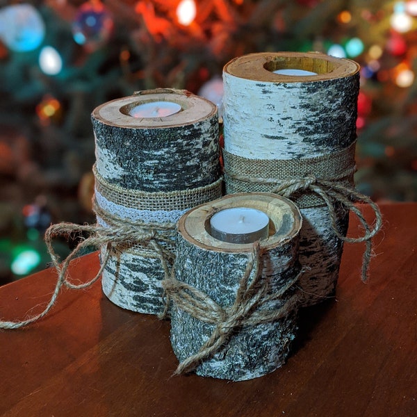 Birch Candles Etsy