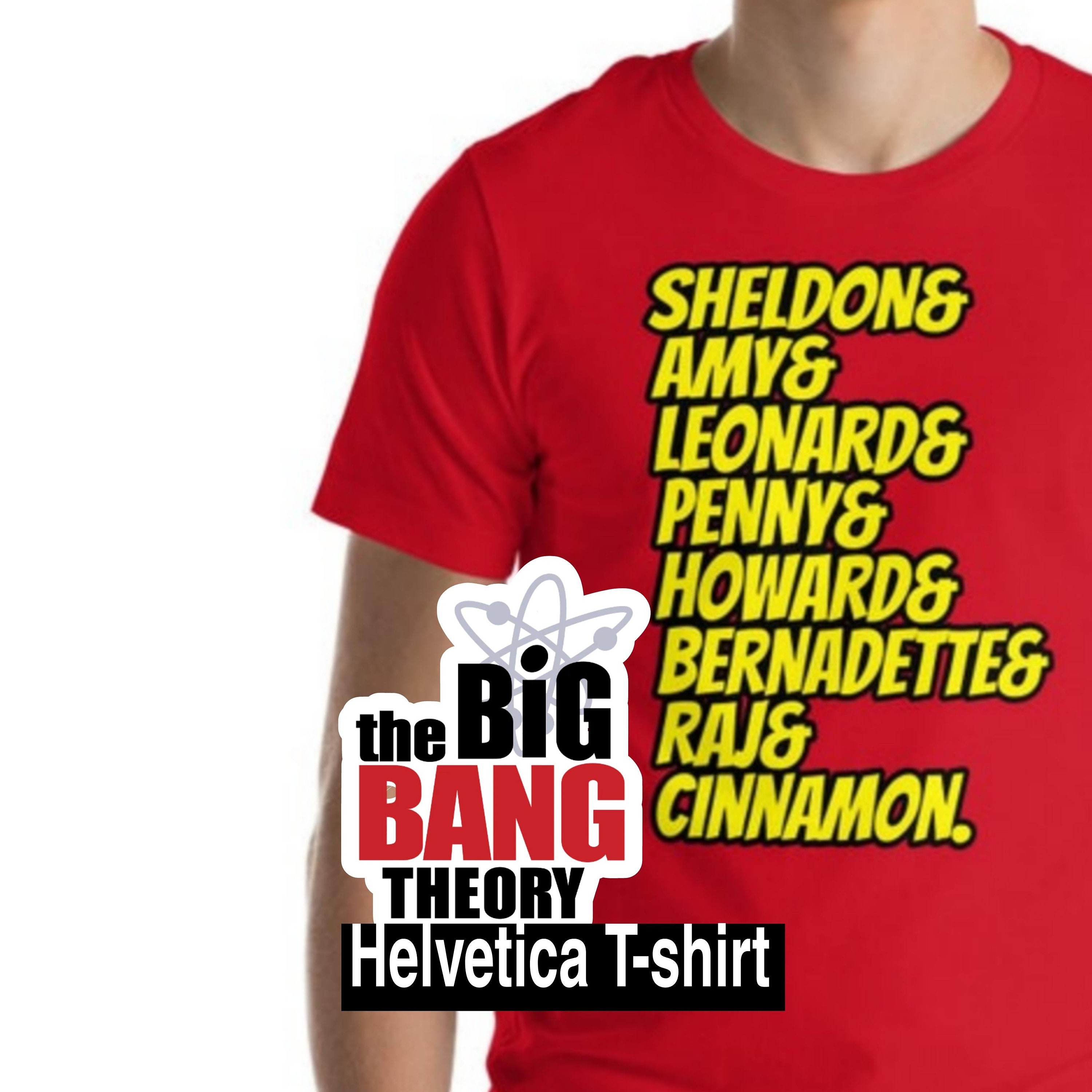 Playeras the big bang theory new arrivals