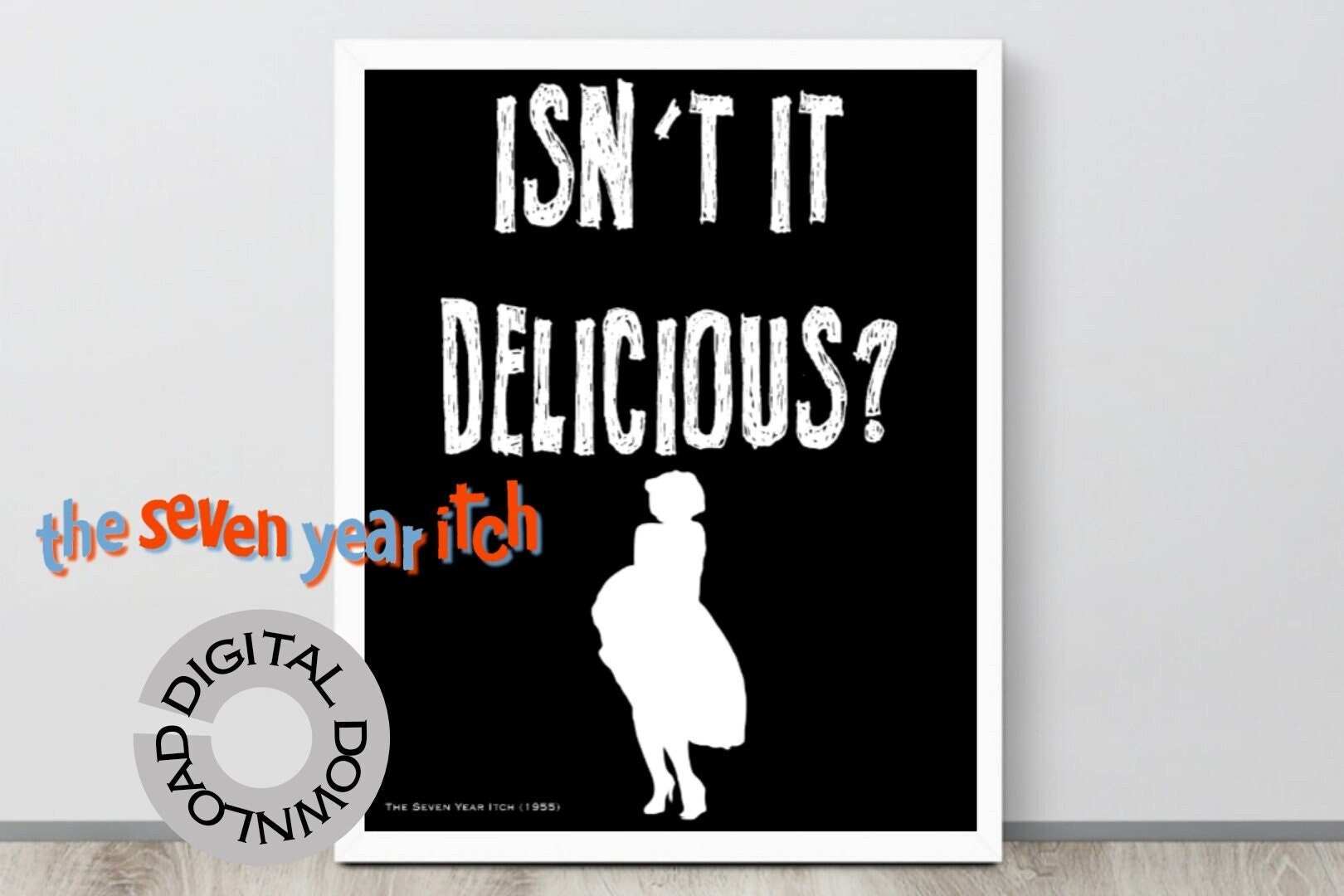 Marilyn Monroe Quote Seven Year Itch Digital Download - Etsy Marilyn Monroe Quote Seven Year Itch Digital Download - Etsy