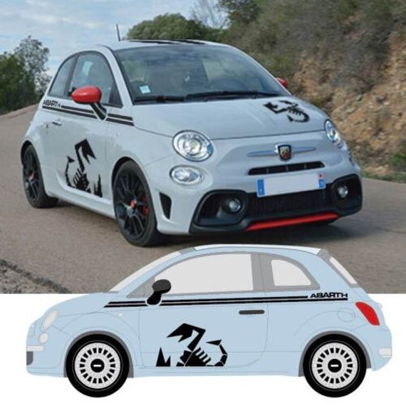 Grand Scorpion Kit Compatible With Fiat 500 Abarth Upper Bands +