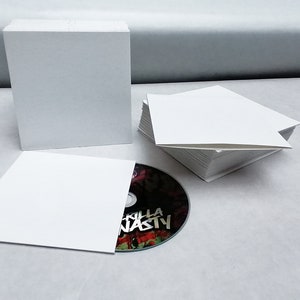 Enveloppe en carton pour CD DVD Media Disc, support en papier