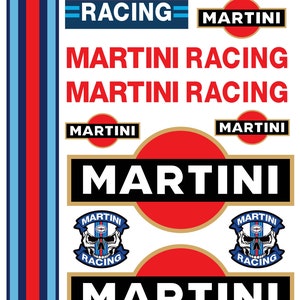 Martini racing decal - Etsy 日本