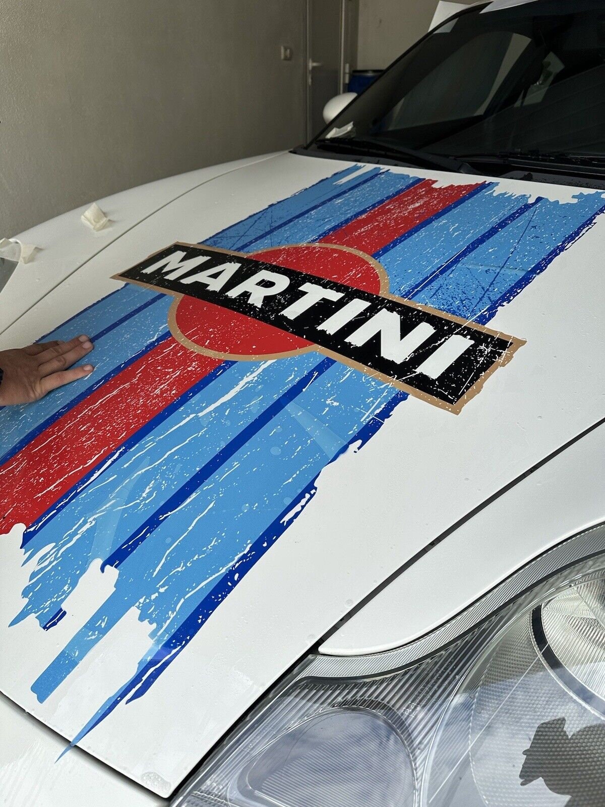 Sticker for car Martini racing