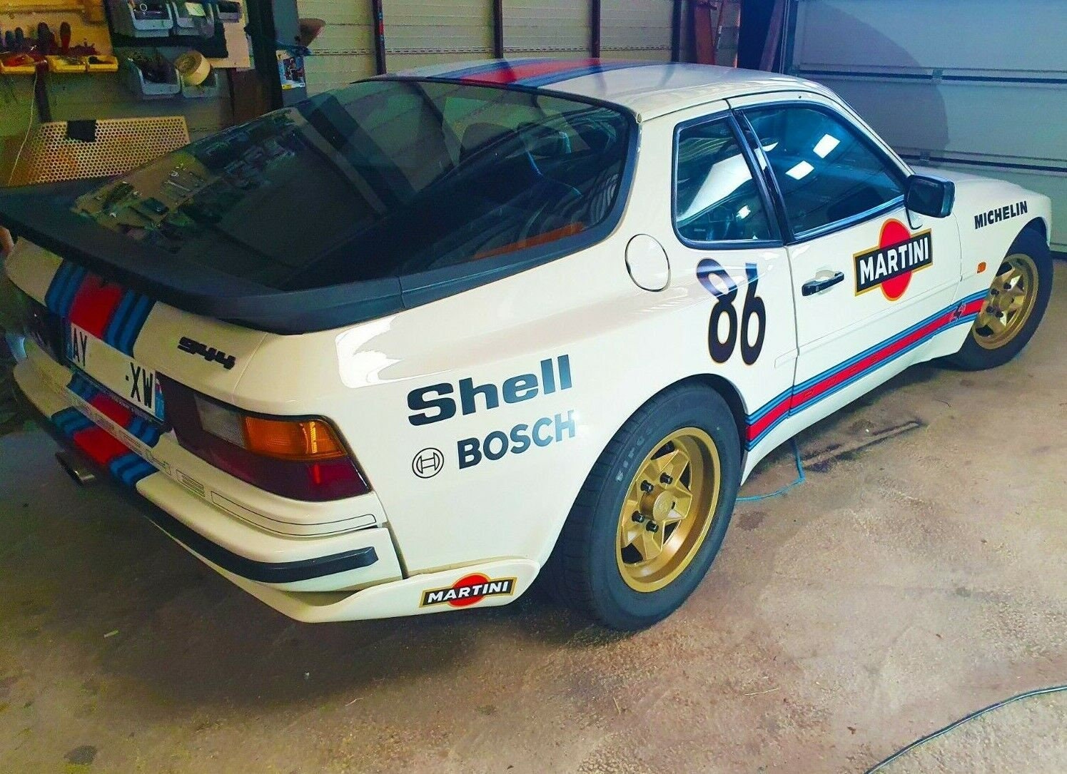 Porsche 924 & 944 Martini Racing Le Mans Stripe + Race
