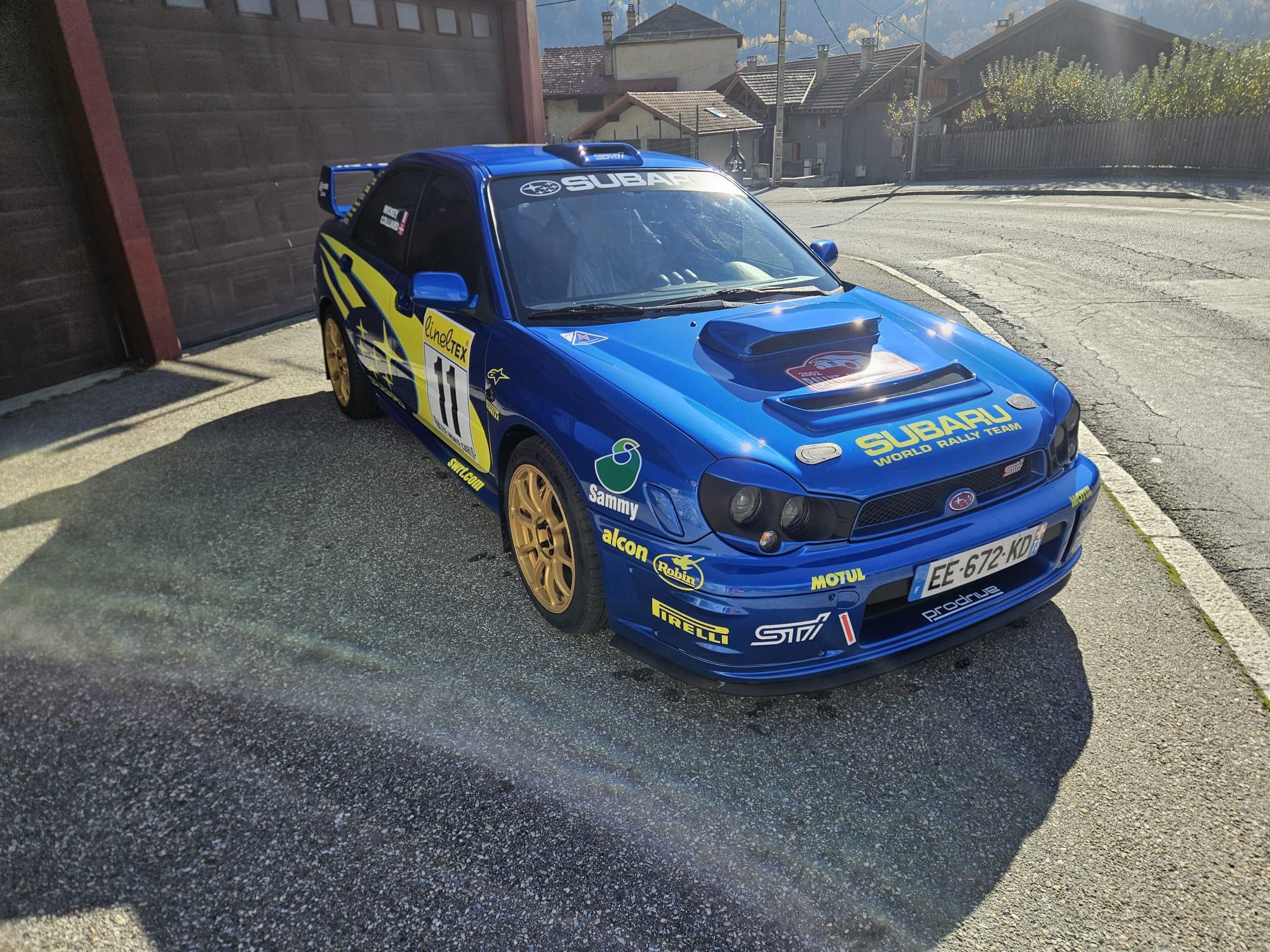 スバル インプレッサ WRC ステッカー - デカール - デコレーション 