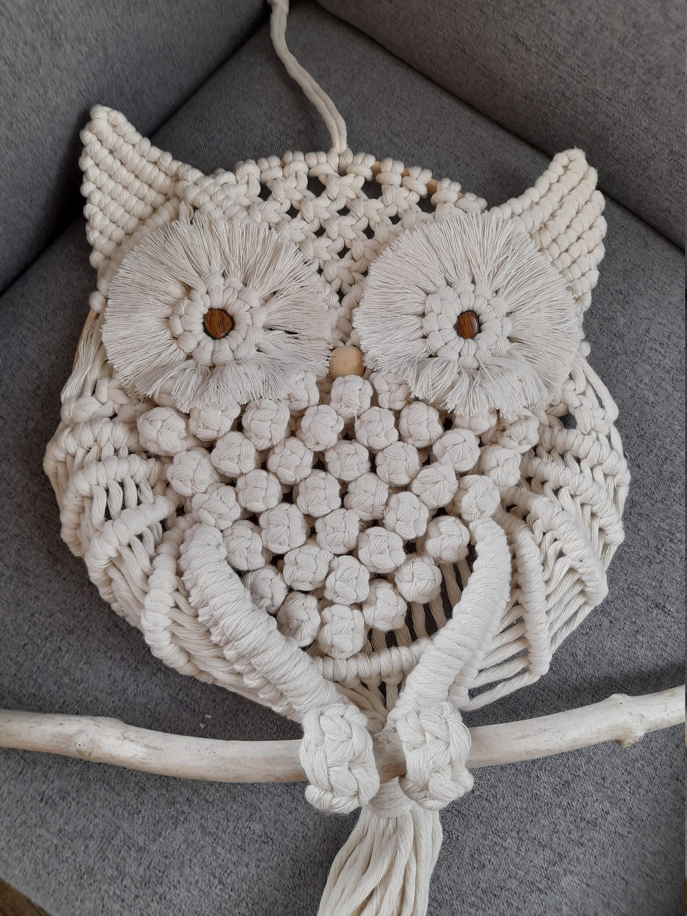 Hibou Macramé 1