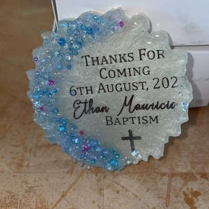 Hand Made Resin Favours- For Christenings, Birthdays, Baby Showers, Weddings, and much more.