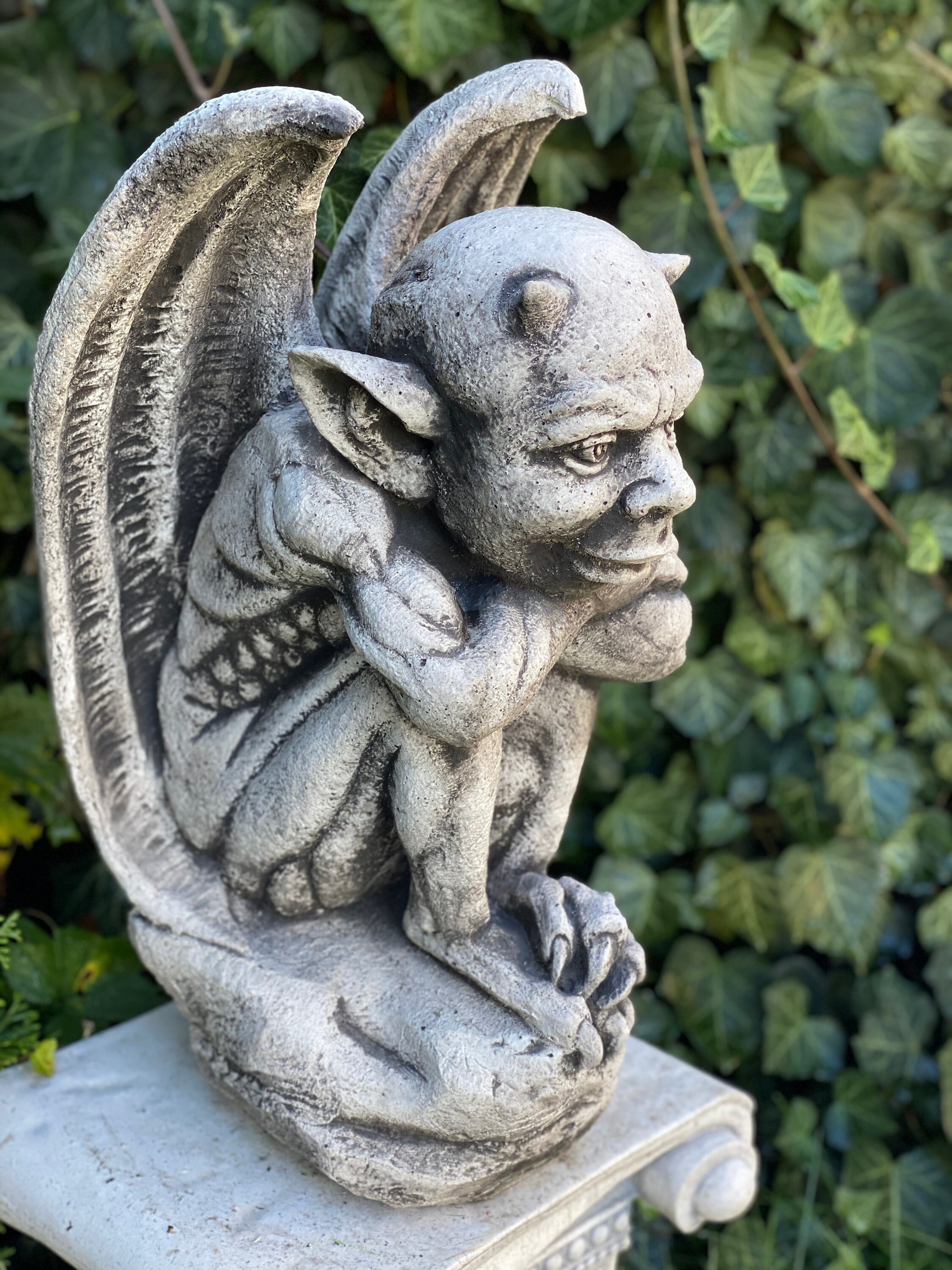 Hohe GARGOYLE 49lb. Gargoyle Garten Dekor Gargoyle Garten