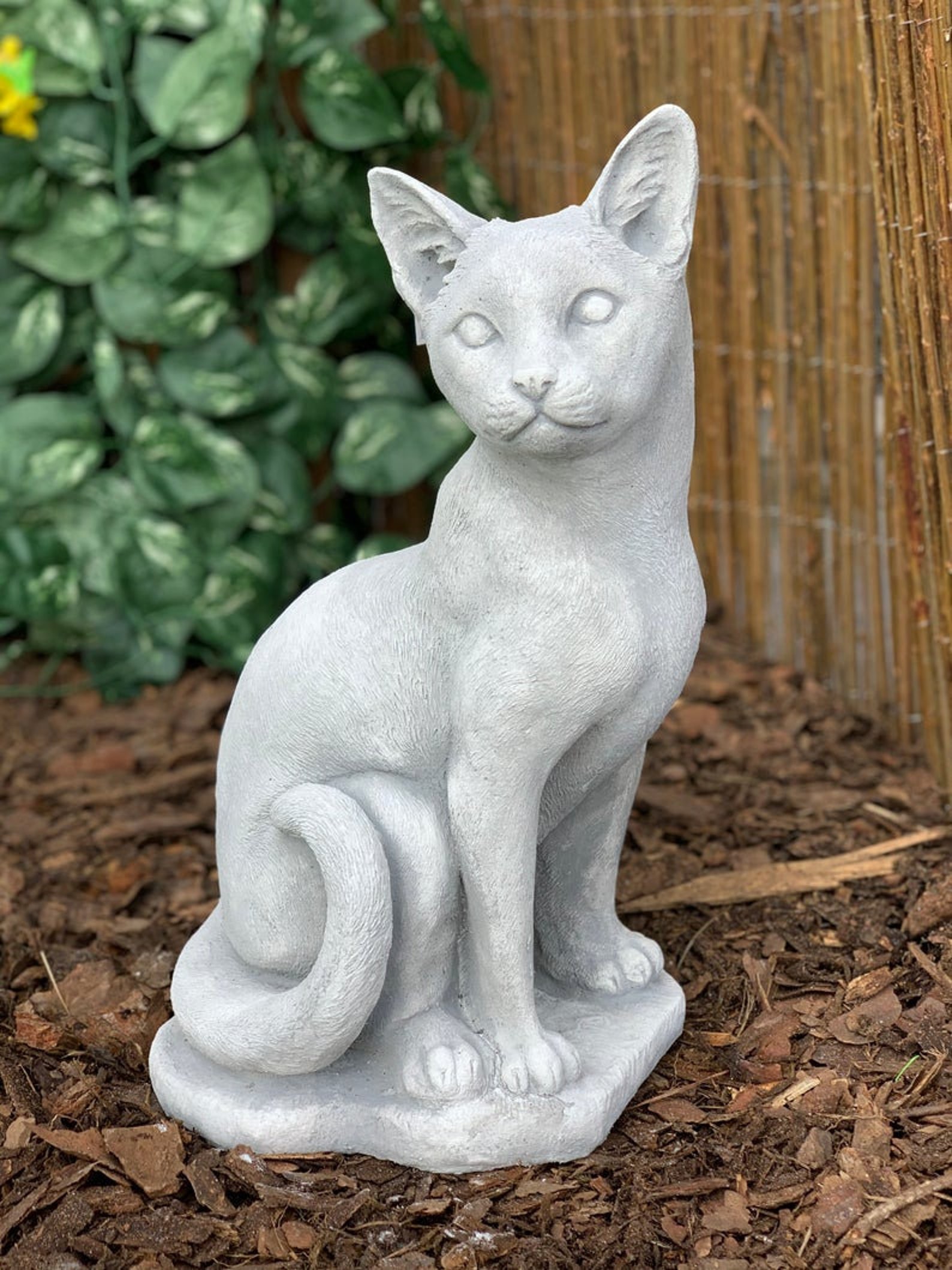 SPHYNX CAT STATUE 26.5 lb. Pet Memorial Cat Memorial Statue Etsy