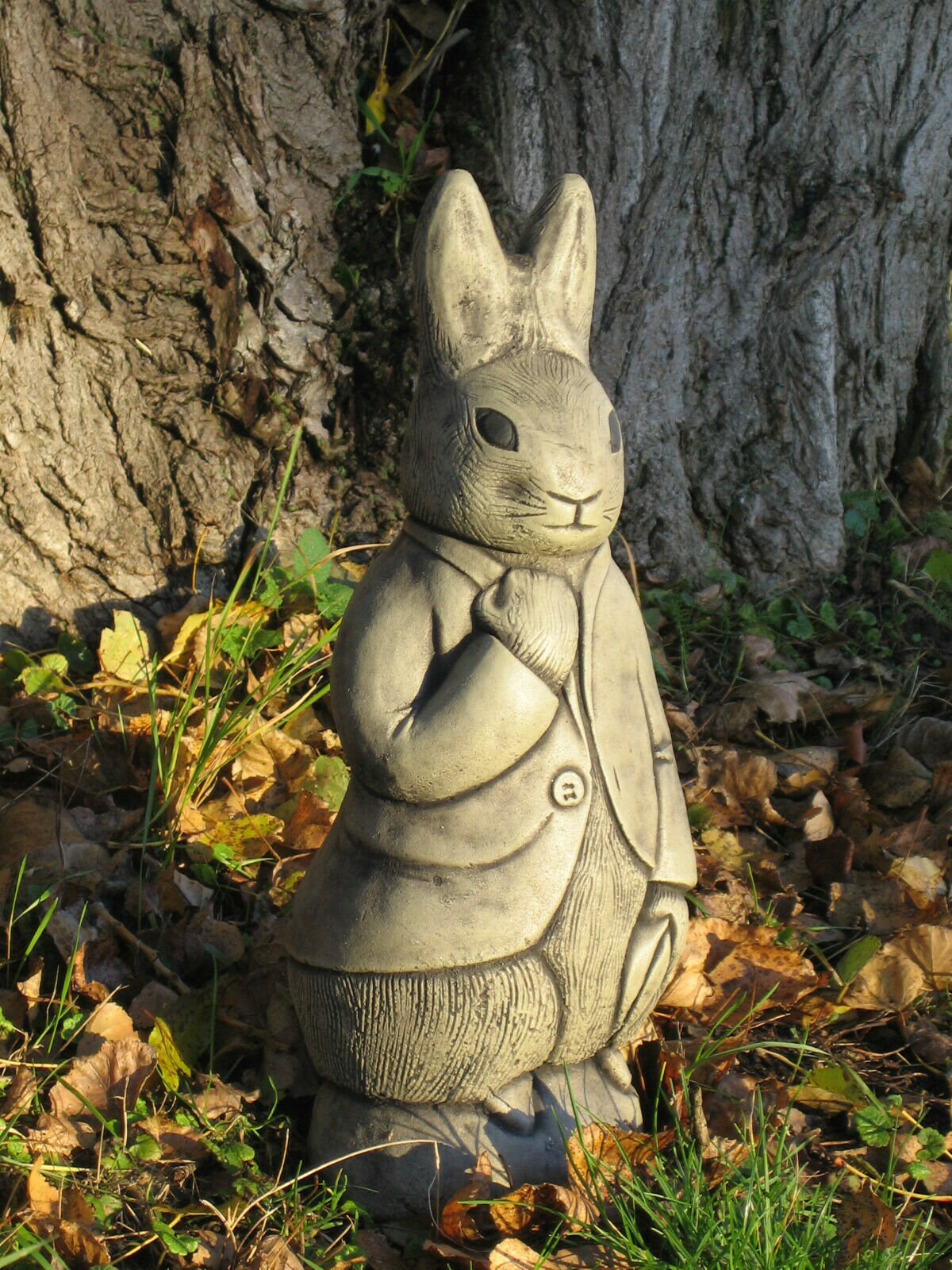PETER Rabbit . Garden rabbit statue Animal garden decor Etsy